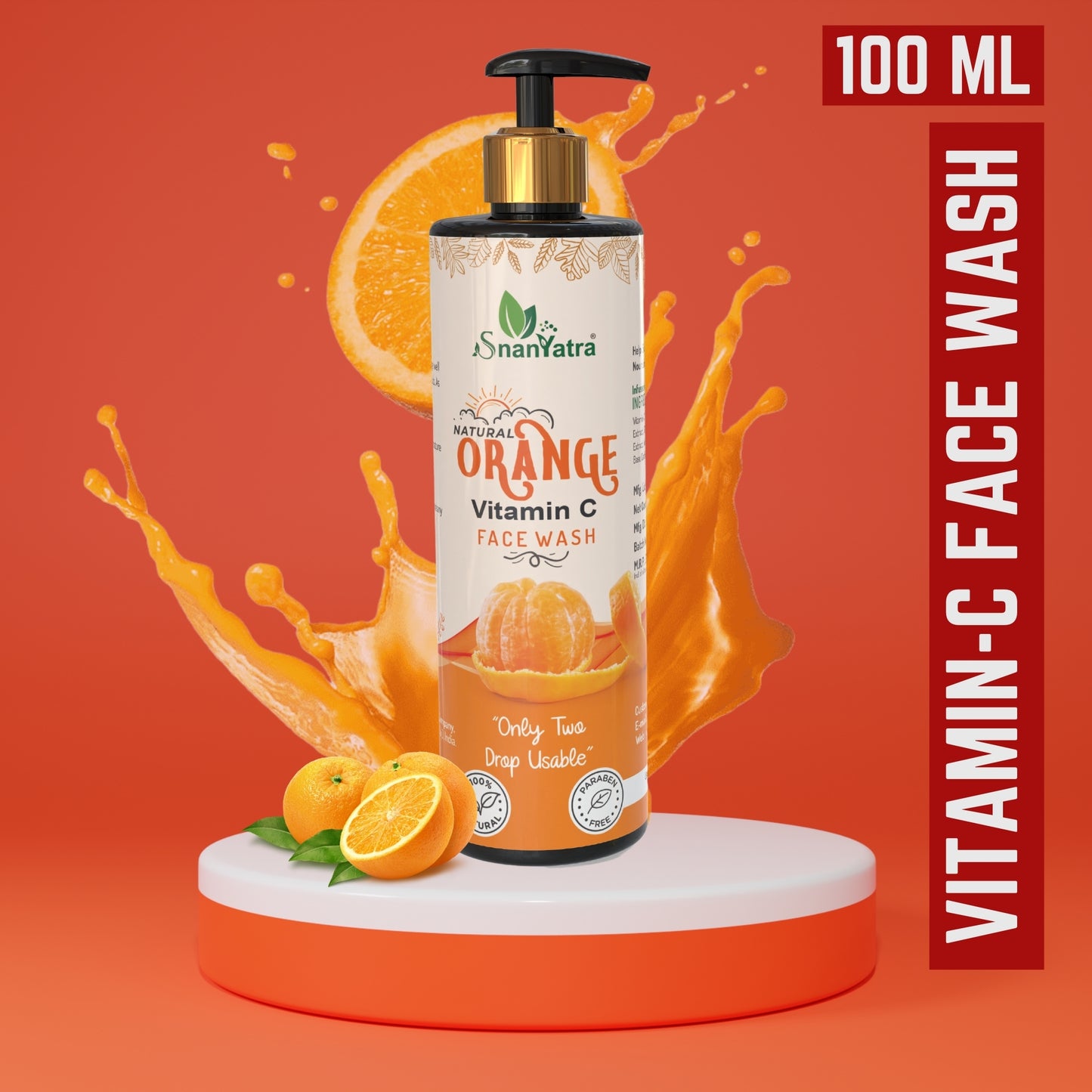 Vitamin C Ornage Face Wash 100 ML