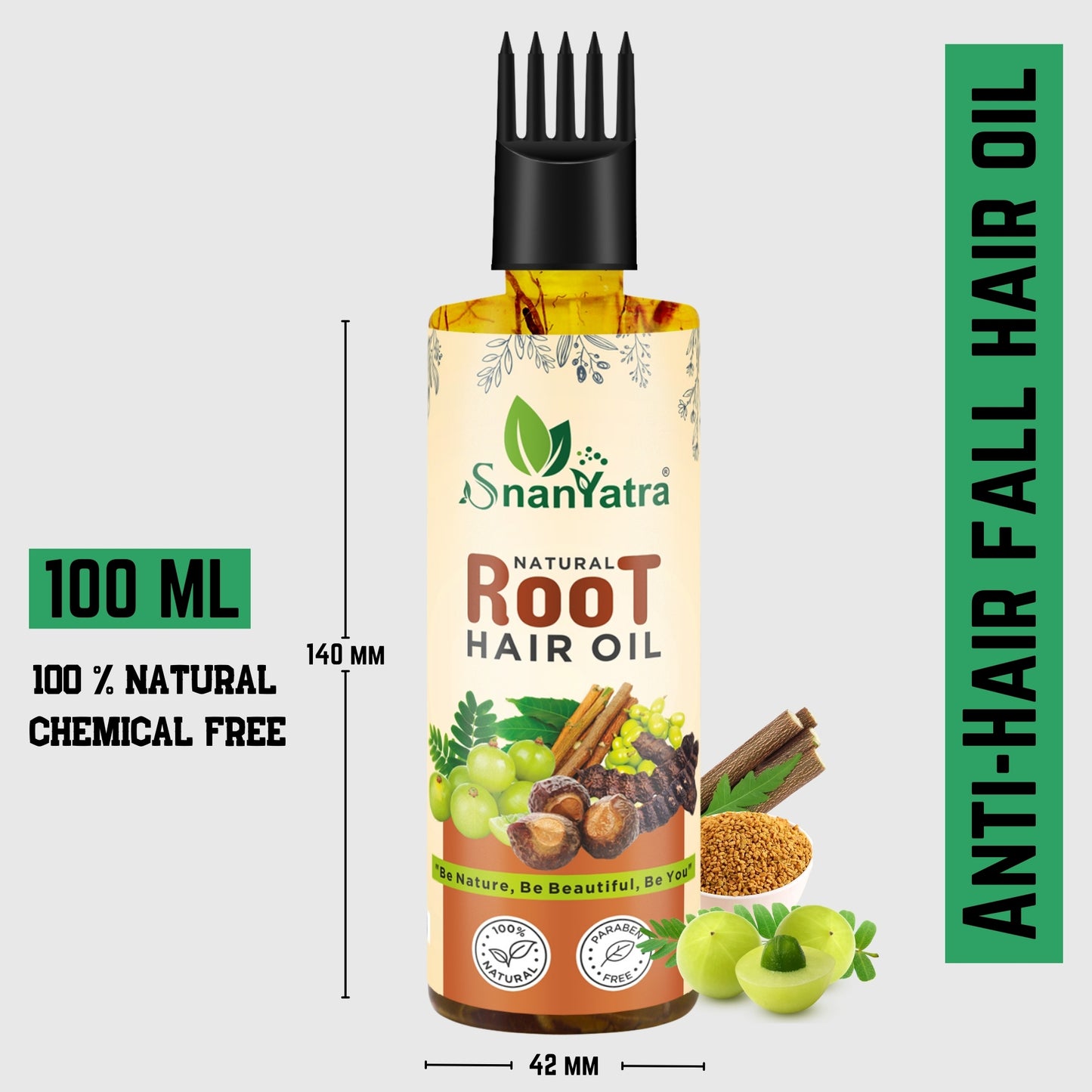 100 Ml of Root Hair Oil