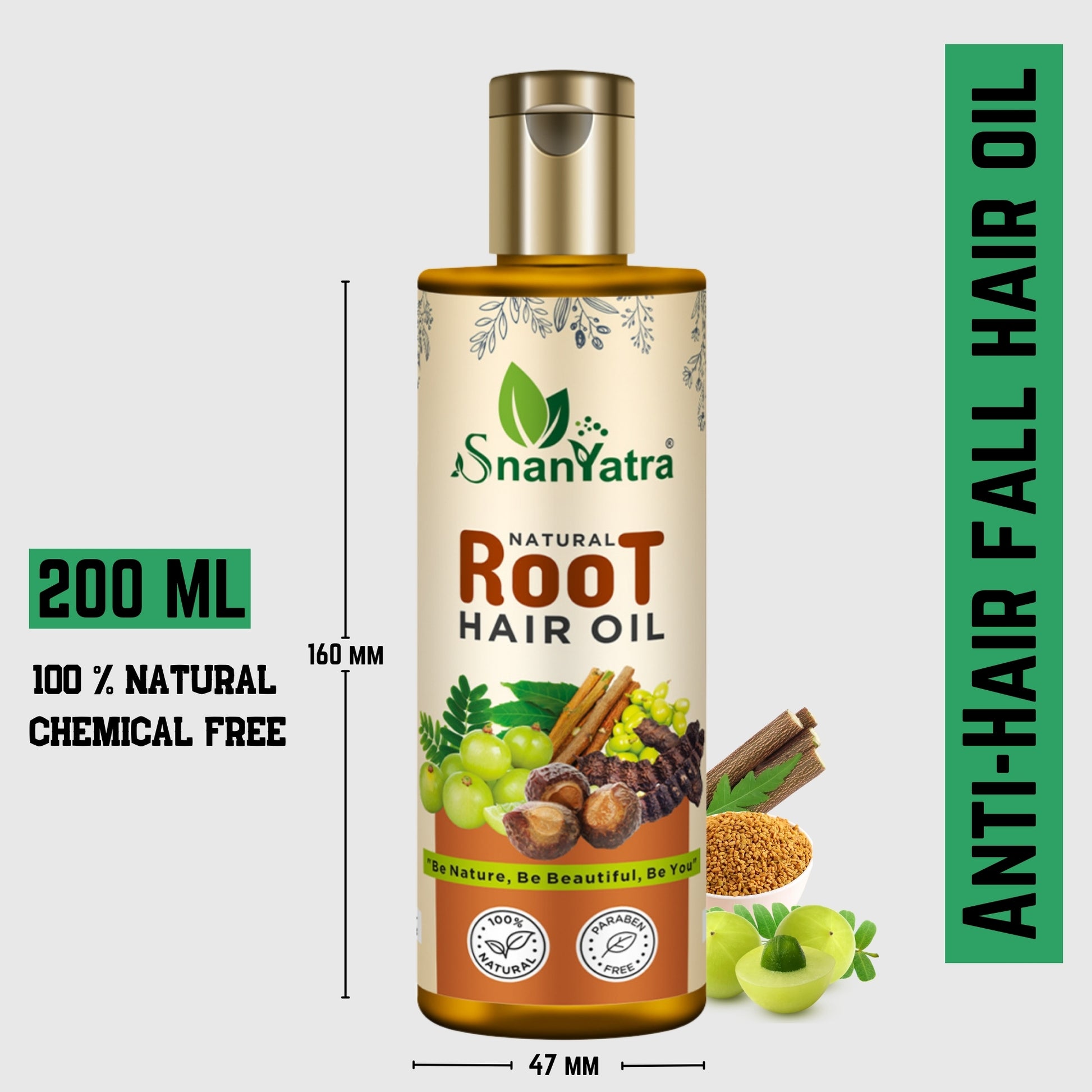 200 Ml of Root Hair Oil